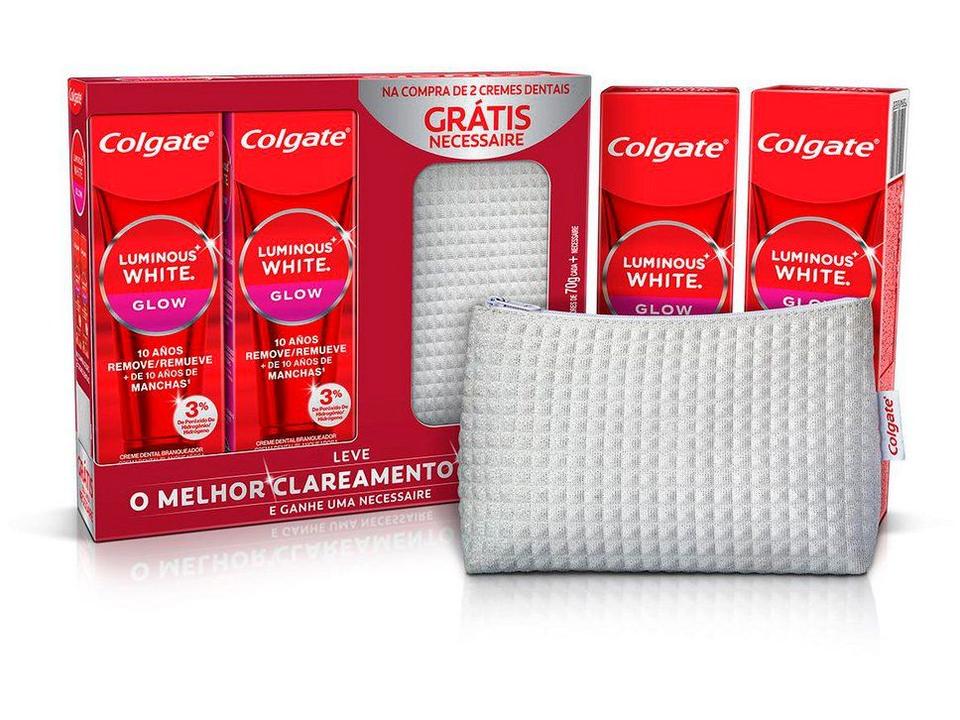 Creme Dental para Dentes Sensíveis Colgate Glow Xtreme Temperatures 70g 2 Unidades - 2