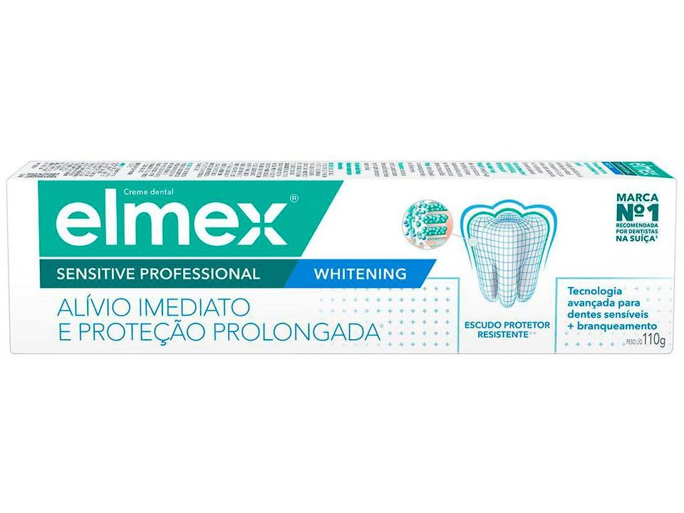 Creme Dental para Dentes Sensíveis Elmex Sensitive Professional Whitening 110g - 3