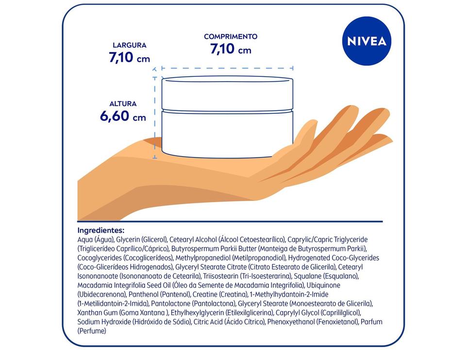 Creme Facial Antissinais Nivea Antissinais Q10 Power Noite 49g - 6