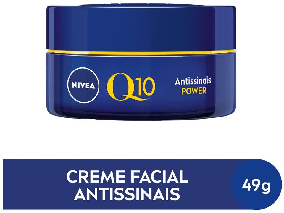 Creme Facial Antissinais Nivea Antissinais Q10 Power Noite 49g - 1