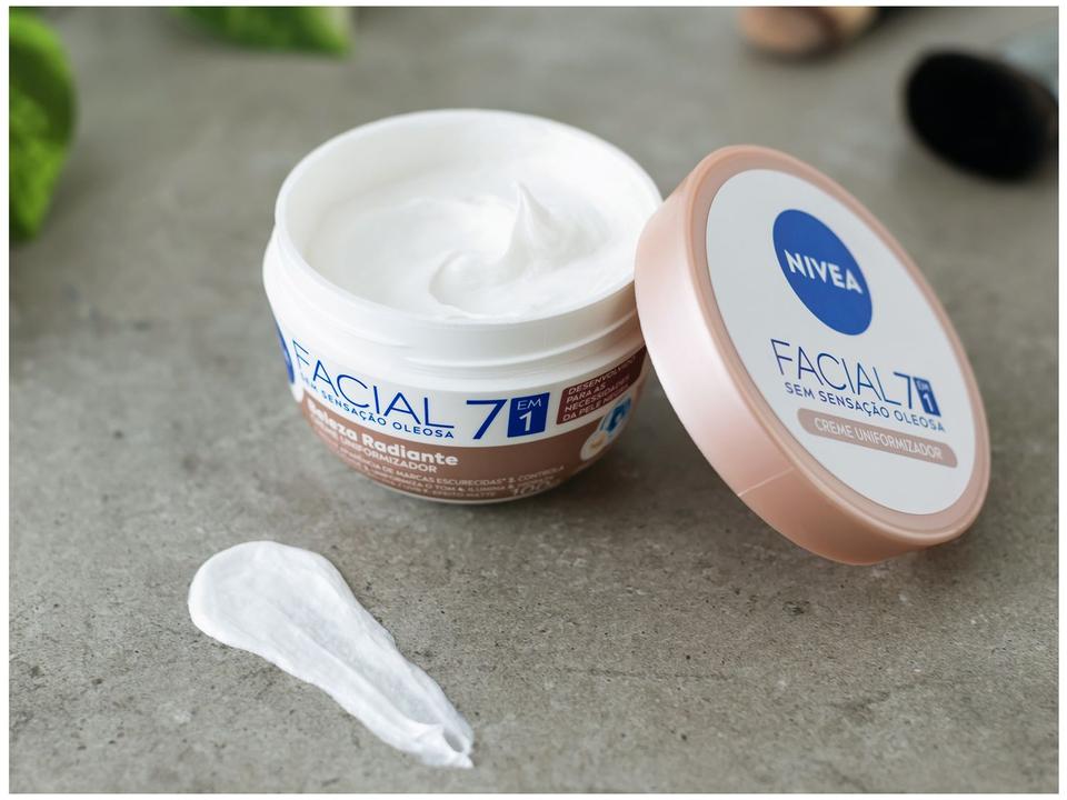 Creme Facial Uniformizador NIVEA Beleza Radiante 7 em 1 100g - 1