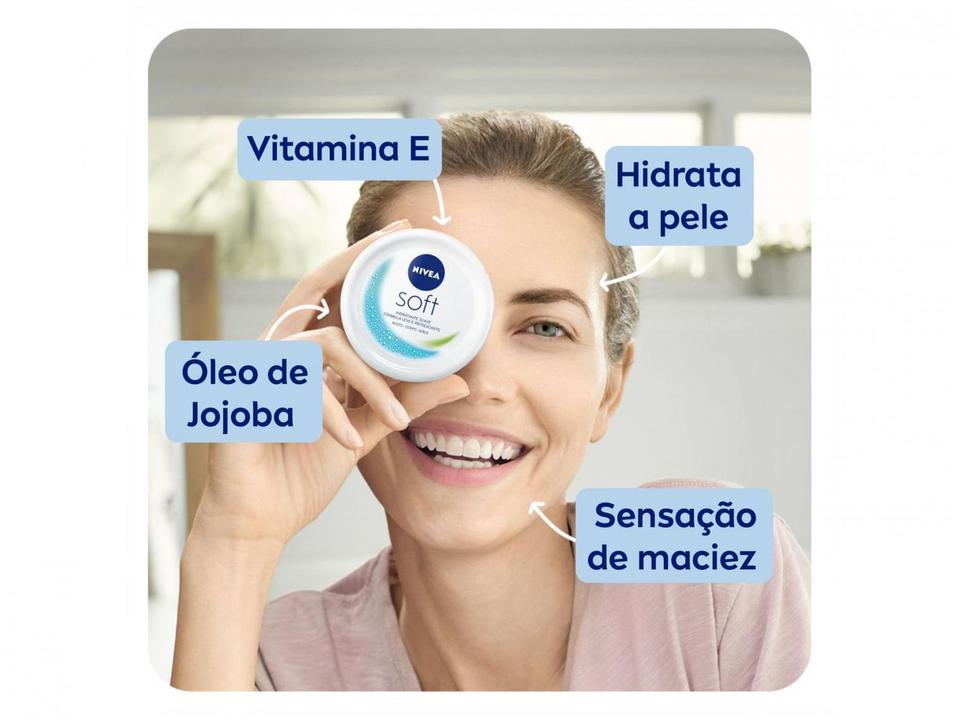Creme Hidratante Corporal Nivea Soft 97g - 3