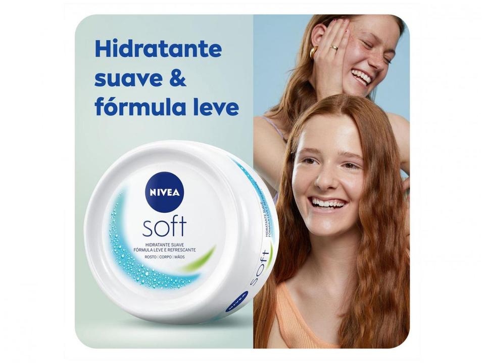 Creme Hidratante Corporal Nivea Soft 97g - 2