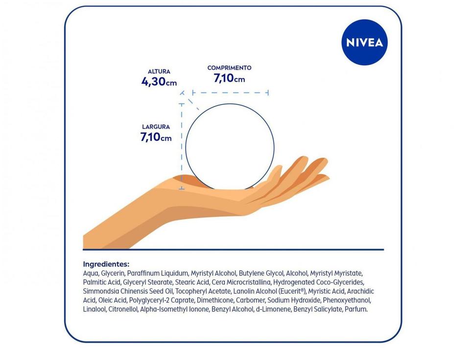Creme Hidratante Corporal Nivea Soft 97g - 7