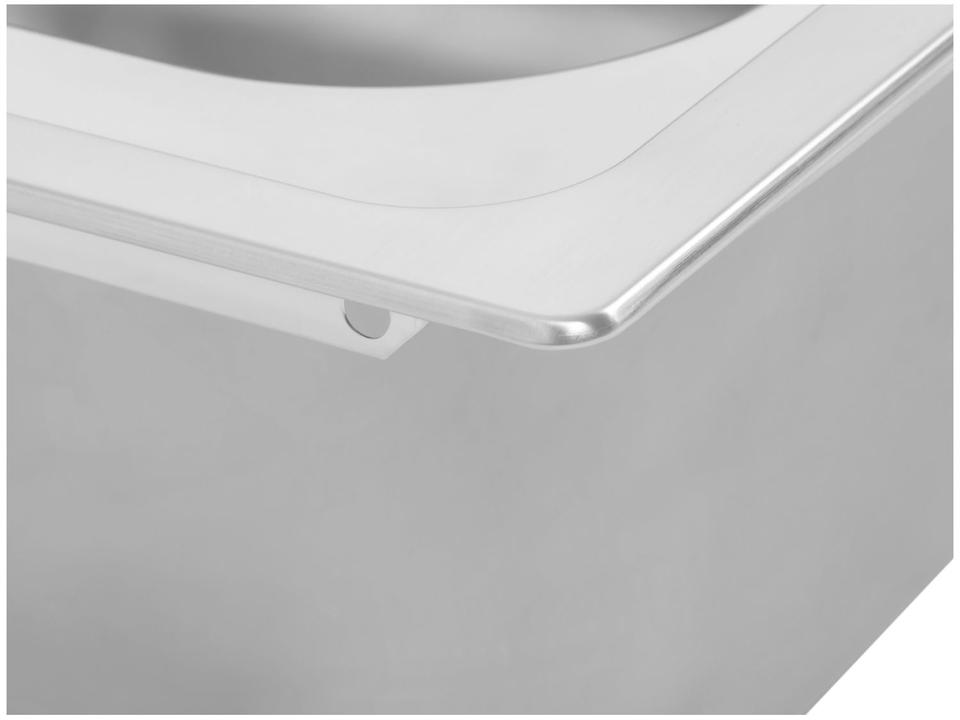 Cuba para Cozinha Franke Dupla Inox de Sobrepor Retangular Smart SRX 620 54x119cm - 7