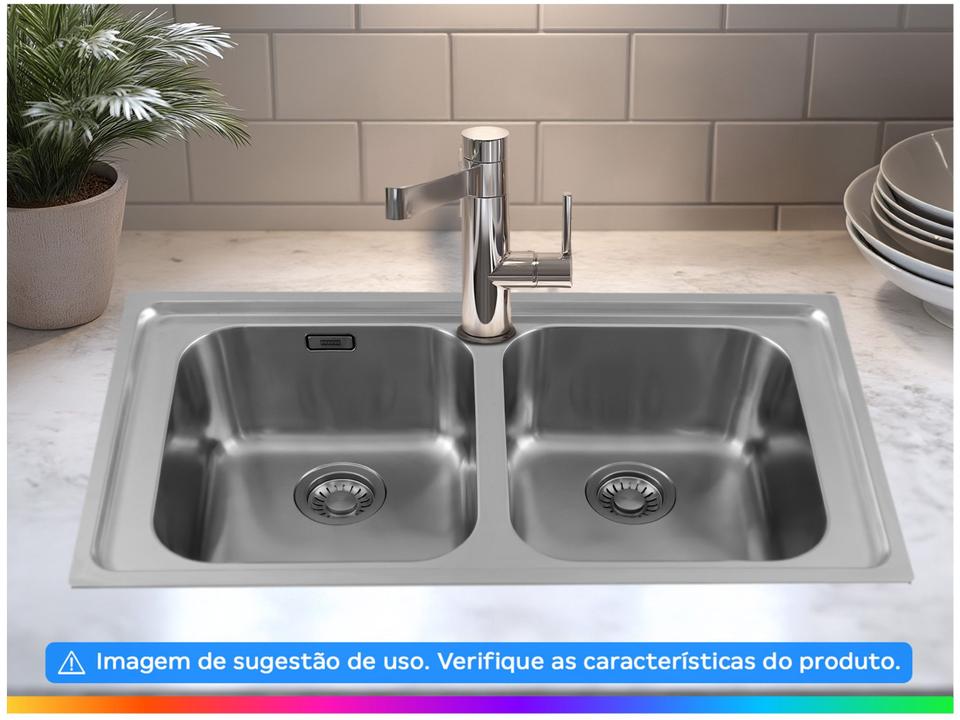 Cuba para Cozinha Franke Inox de Sobrepor - 2