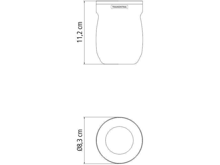 Cuia de Chimarrão e Tereré Térmica Inox Tramontina ILEX 61647230 240ml - 3