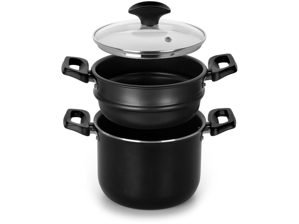 Cuscuzeira Multiflon de Alumínio Antiaderente - 1