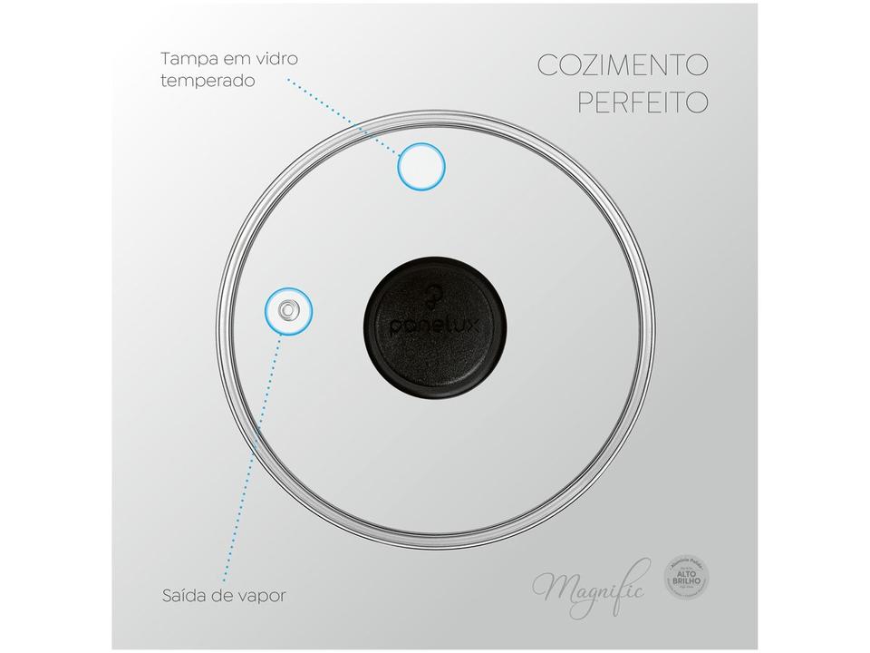 Cuscuzeira Panelux de Alumínio Antiaderente Magnific 2,4L 16cm - 3