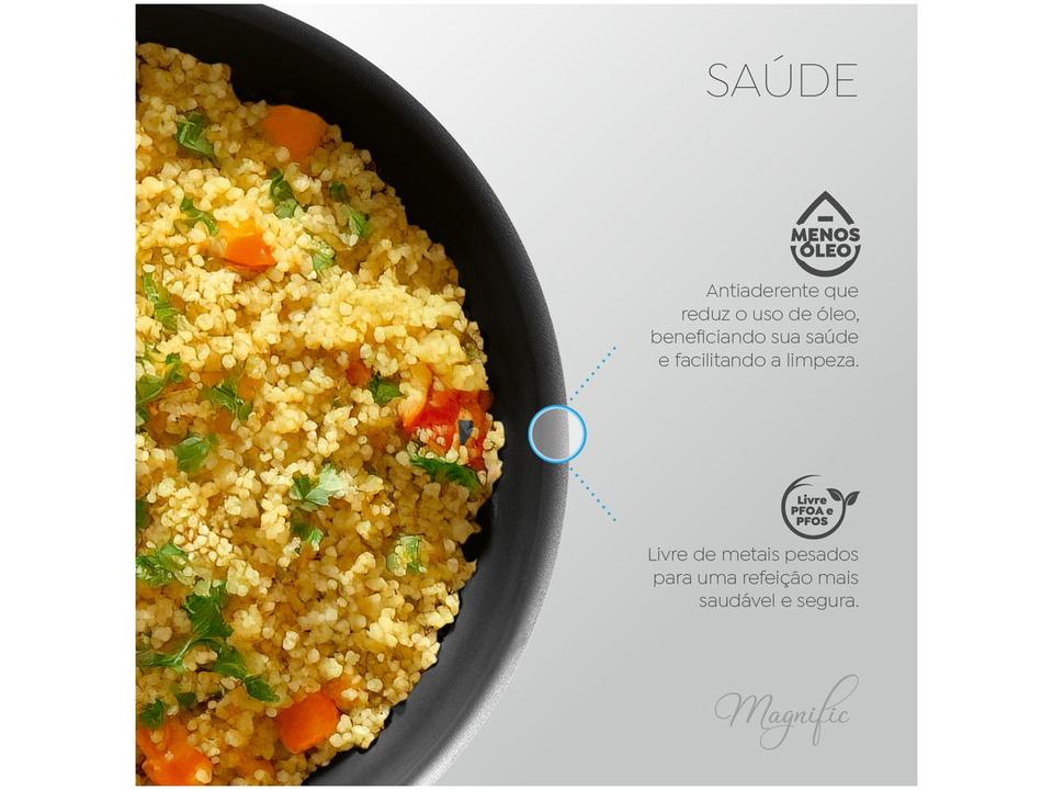 Cuscuzeira Panelux de Alumínio Antiaderente Magnific 800ml 10cm - 2
