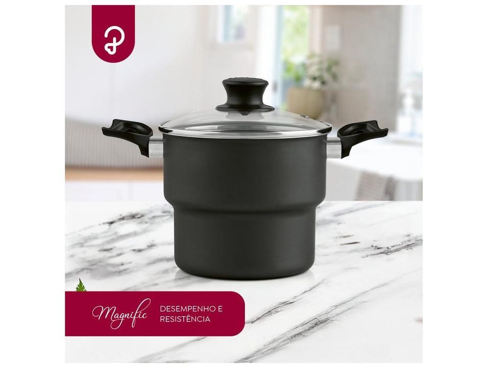 Cuscuzeira Panelux de Alumínio Revestimento Interno Antiaderente Magnific 2,4L 16cm - 4