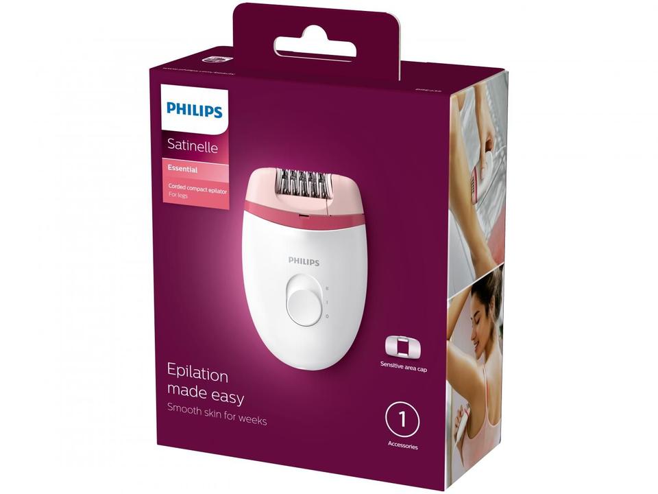 Depilador Elétrico Philips Satinelle Essential BRE235/00 Seco 2 Velocidades - 9