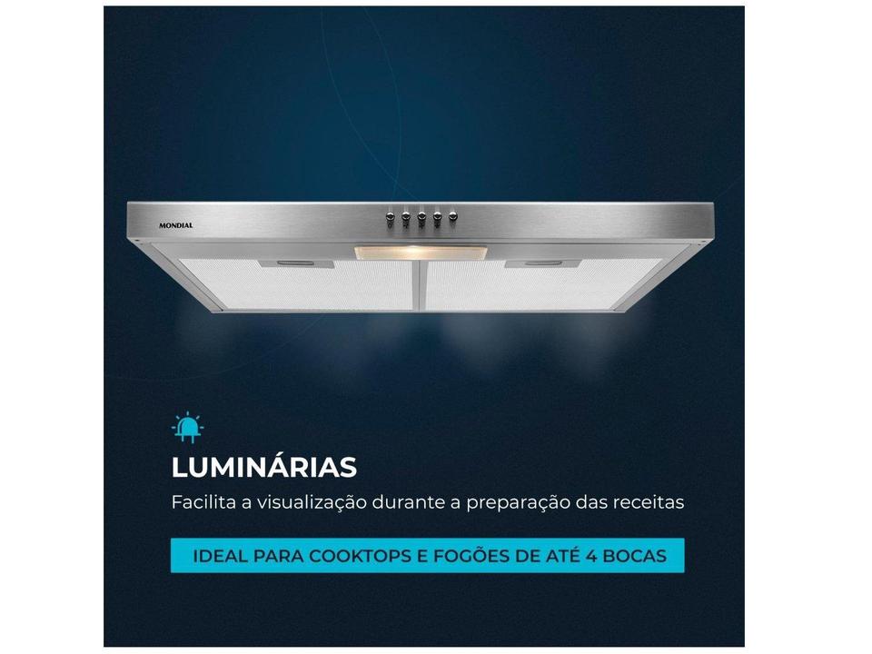 Depurador de Ar Mondial 60cm até 4 Bocas - 6