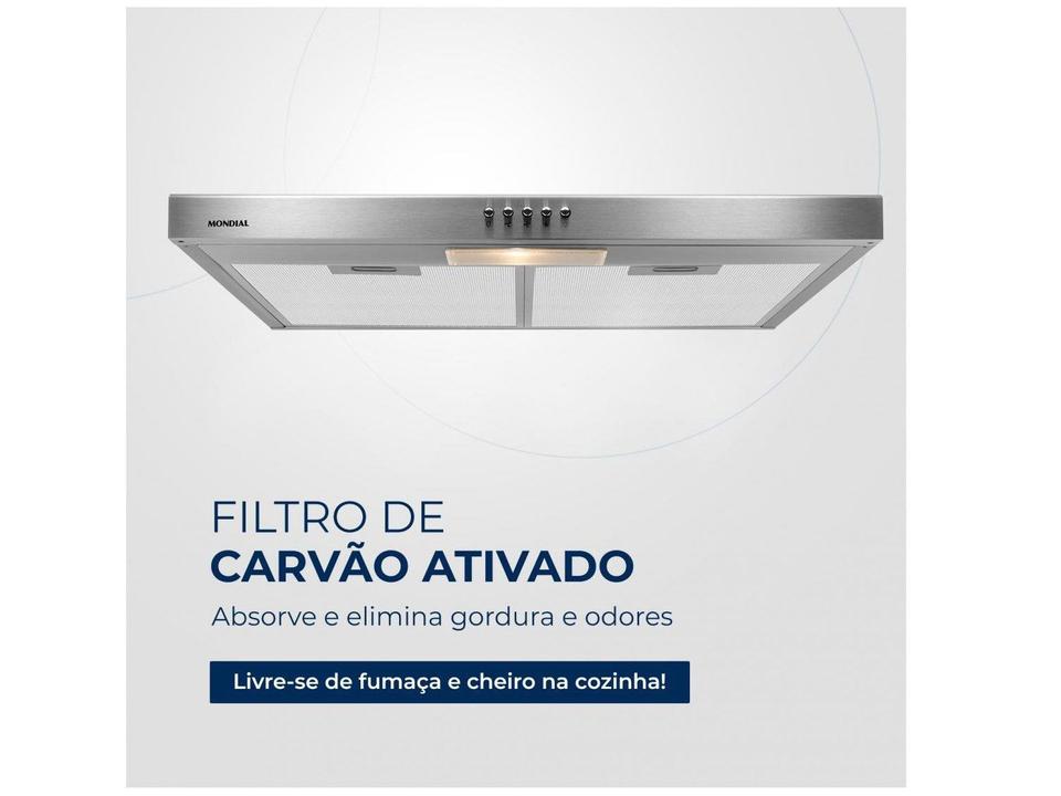 Depurador de Ar Mondial 60cm até 4 Bocas - 5