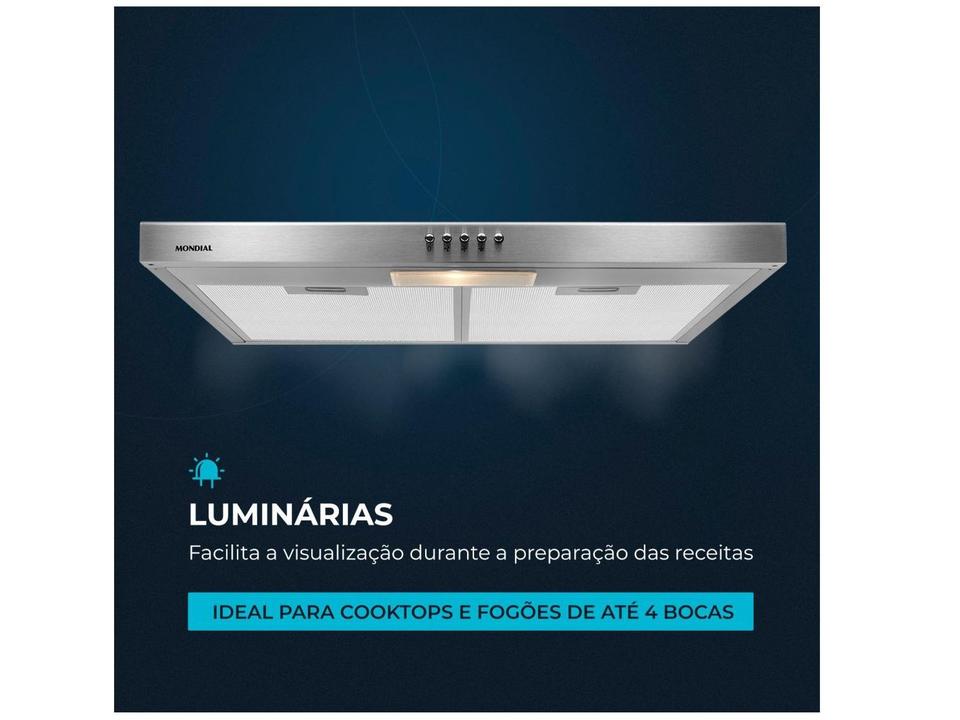 Depurador de Ar Mondial 60cm até 4 Bocas - 4