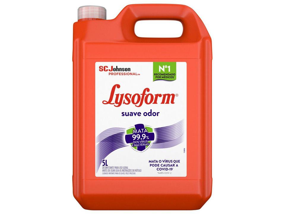 Desinfetante Líquido Lysoform Suave 5L