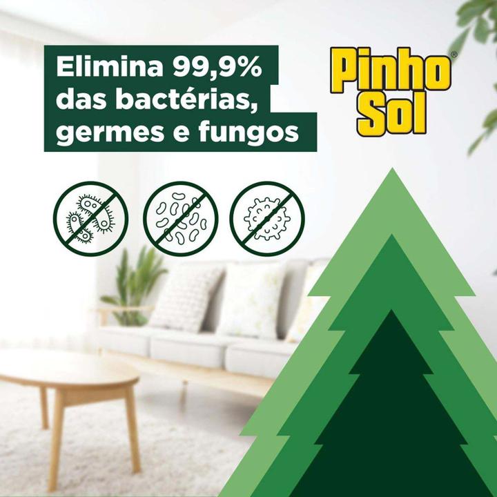 Desinfetante Pinho Sol Original 3,8L - 12