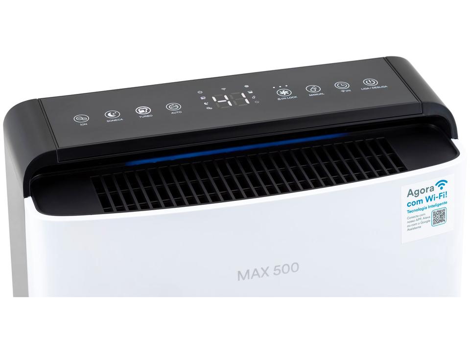 Desumidificador de Ar Portátil Desidrat Max 500 - Wi-Fi compatível com Alexa 20L/Dia Branco - 110 V - 6