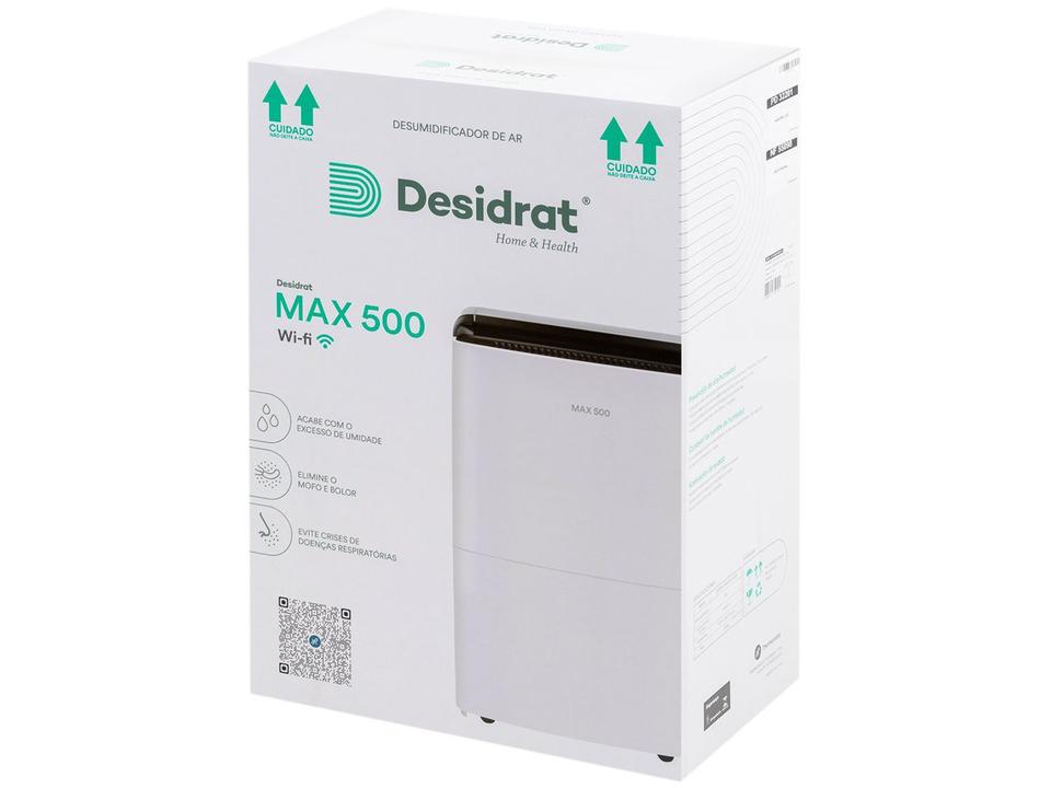 Desumidificador de Ar Portátil Desidrat Max 500 - 12
