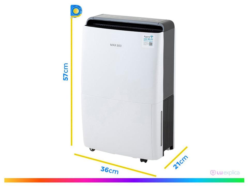 Desumidificador de Ar Portátil Desidrat Max 500 - 2