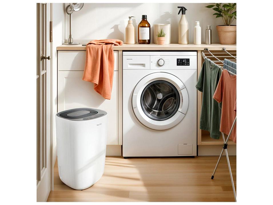 Desumidificador de Ar Portátil Thermomatic Desidrat Plus 150 WF Wi-Fi compatível com Alexa 12L/Dia Branco - 2