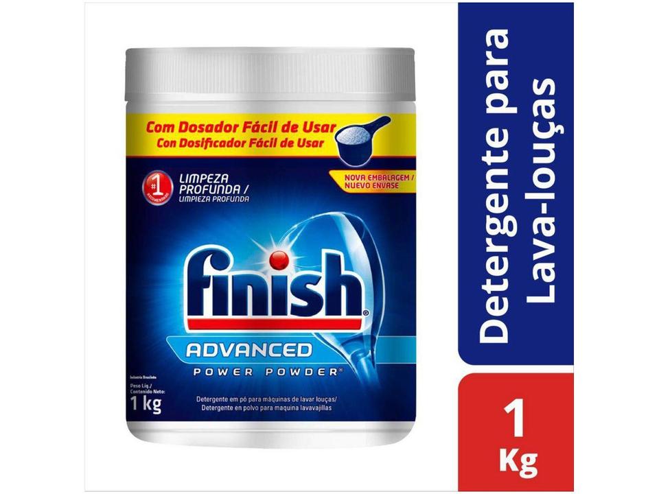 Detergente para Lava Louças em Pó Finish 1kg - 1