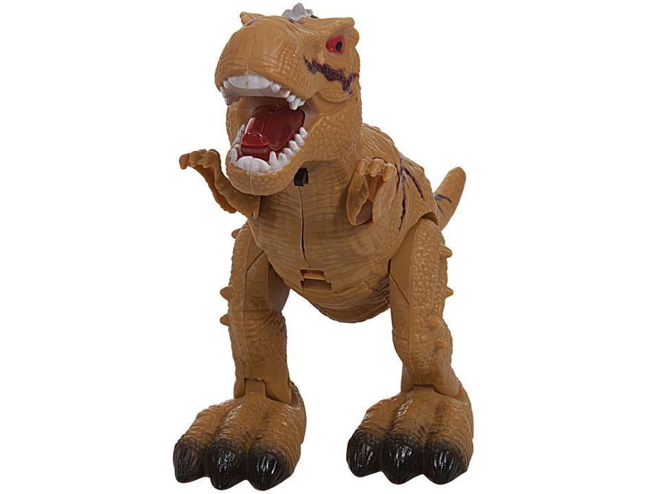 Dinossauro de Brinquedo Emite Som e Luz Solta Ovo - 1