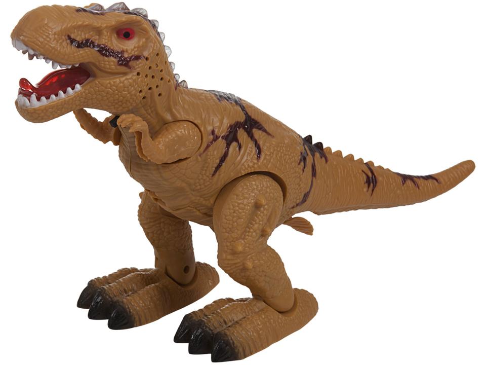 Dinossauro de Brinquedo Emite Som e Luz Solta Ovo - 2