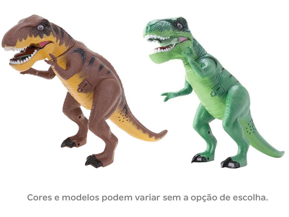 Dinossauro de Brinquedo Emite Som e Luz - 1