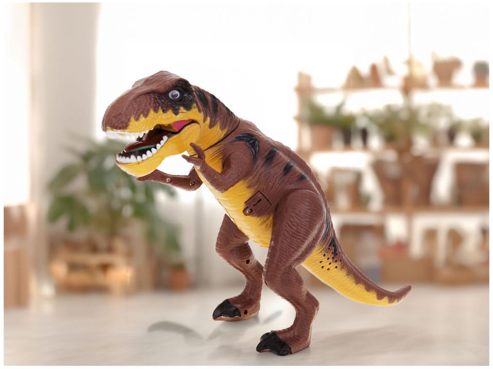 Dinossauro de Brinquedo Emite Som e Luz - 2