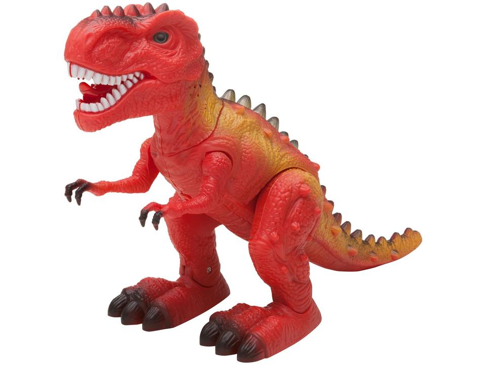 Dinossauro de Brinquedo Tiranossauro Rex - Emite Som e Luz com Acessórios Zoop Toys
