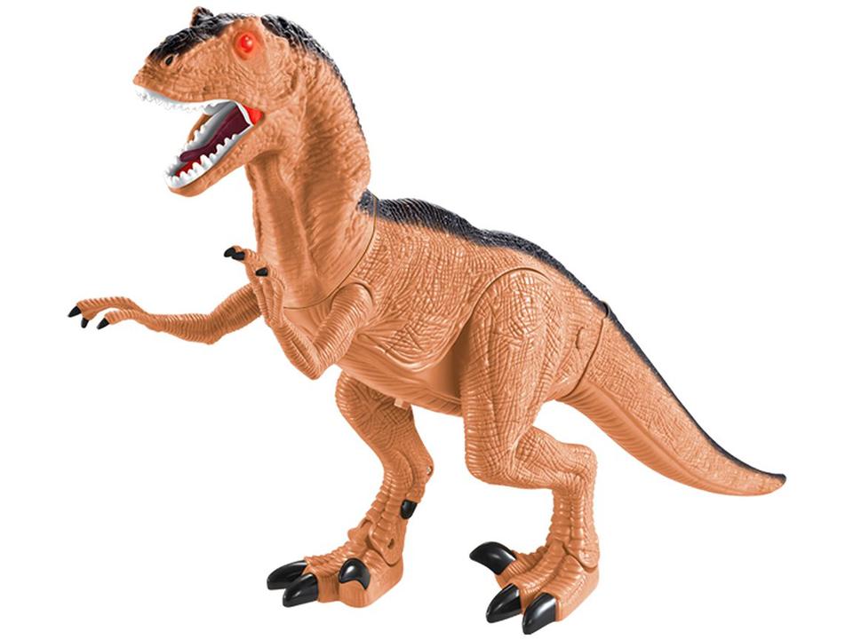Dinossauro de Controle Remoto Criaturas Lendárias - Gigantossauro Emite Som Candide - 1