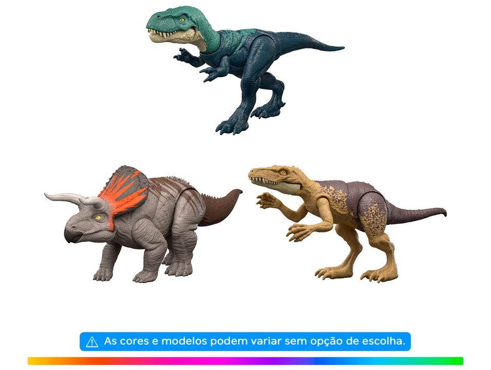 Dinossauro Jurassic World Rebirth Strike Attack - 1