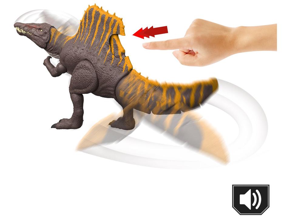 Dinossauro Jurassic World Rebirth Tail Thrasher - 3