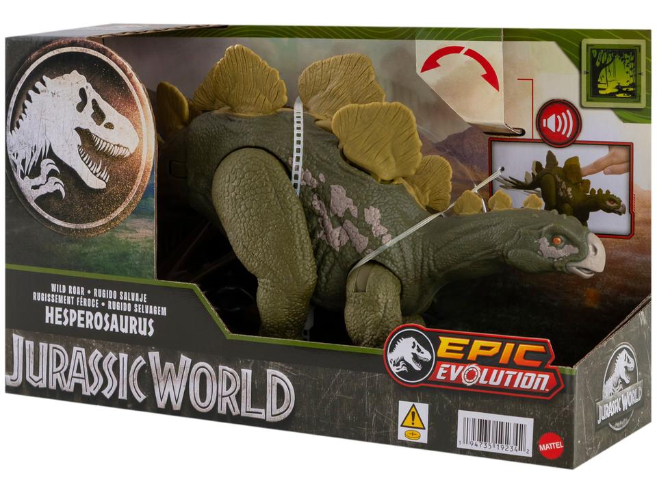 Dinossauro JURASSIC WORLD - Rugido Selvagem Hesperosaurus - 7