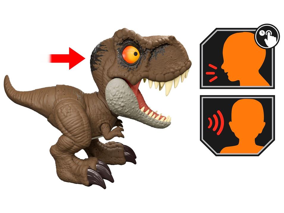 Dinossauro Jurassic World Rugir Command - 1