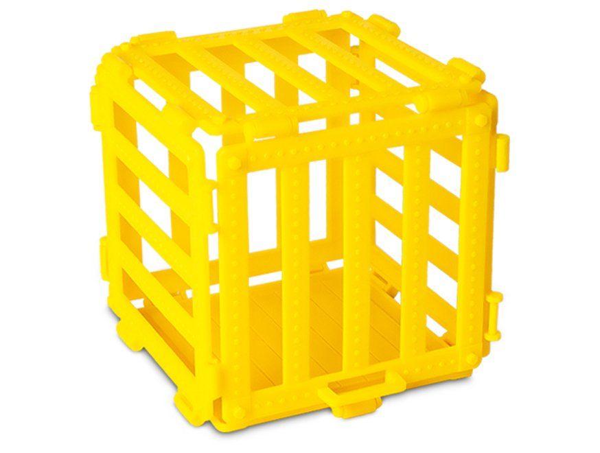 Dinossauro Rex Attack Amarelo e Marrom 10cm - 3