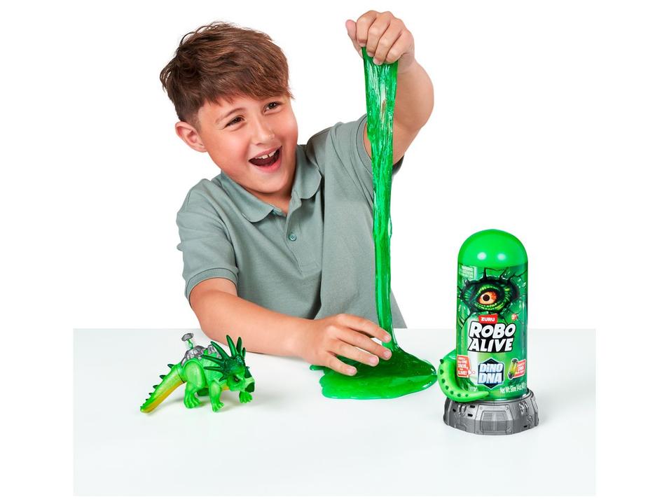 Dinossauro Robo Alive Dino DNA Articulado 22cm - 8