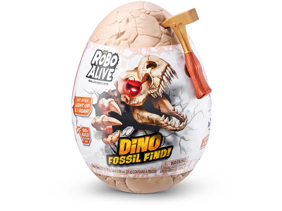 Dinossauro Robo Alive Dino Fossil Fin Surprise - 5