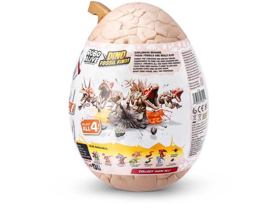 Dinossauro Robo Alive Dino Fossil Fin Surprise - 7