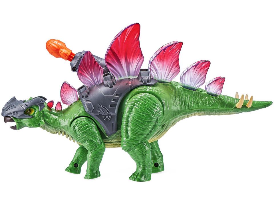 Dinossauro Zuru Robo Alive Dino Wars Stegosaurus - Emite Som com Acessório Candide - 2