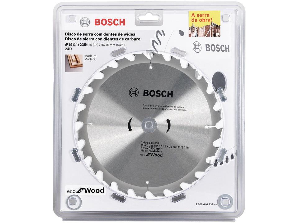 Disco de Serra Circular 9” 24 Dentes para Madeira - 1