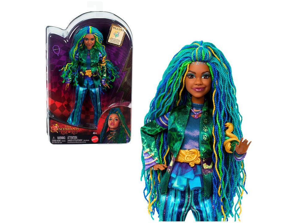 Disney Descendentes: Boneca Uliana, Irmã Mais Nova Úrsula - 4