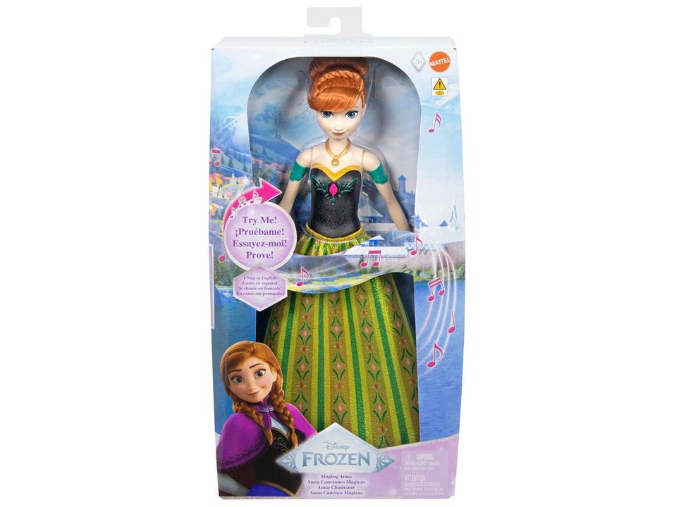 Disney Frozen Boneca Anna Musical - 4