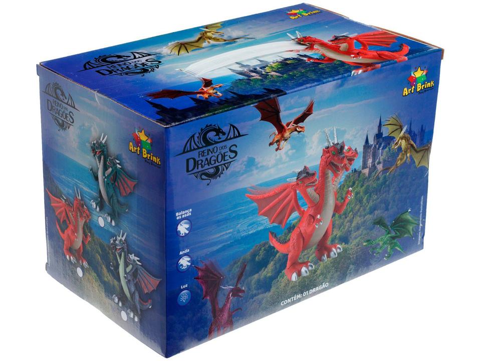 Dragão de Brinquedo 3 Cabeças - 1