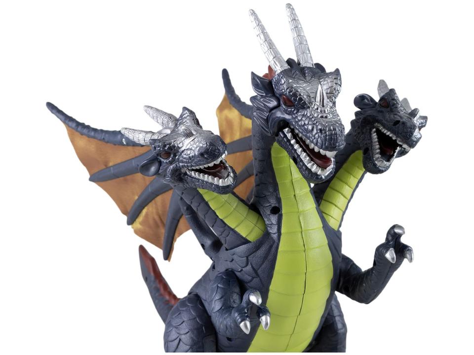 Dragão de Brinquedo 3 Cabeças - 4