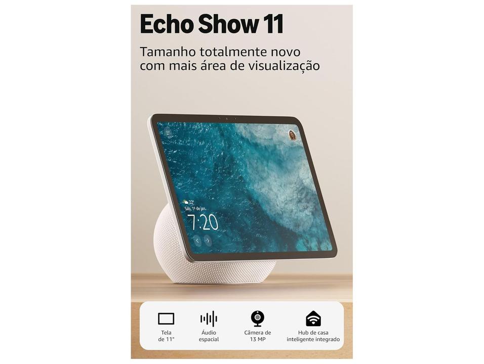 Echo Echo Show 11 1ª Geração Smart Speaker 11" com Alexa - 1