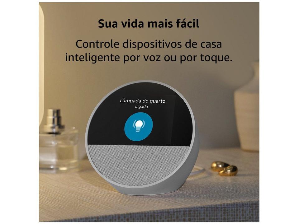 Echo Spot 2024 Smart Speaker Tela de 2,83” - 3