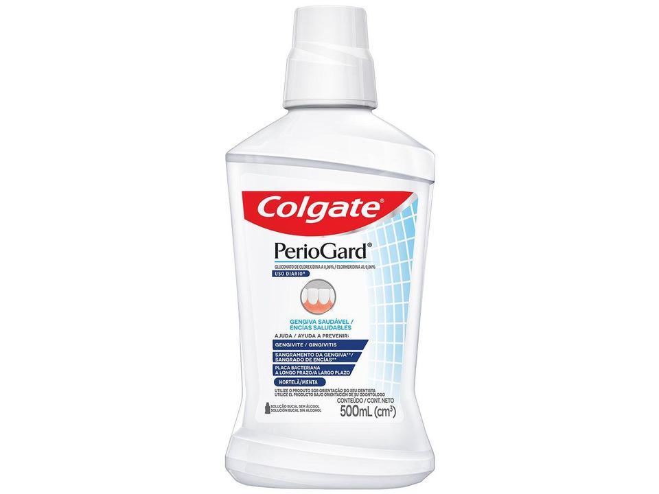 Enxaguante Bucal Colgate sem Álcool - PerioGard Uso Diário 500ml