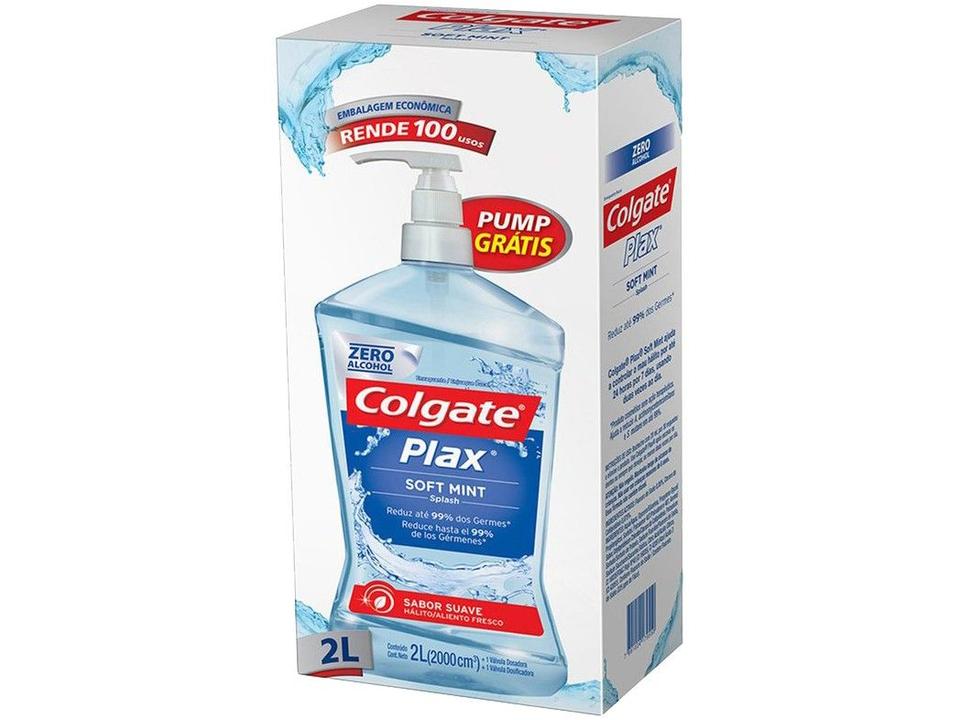 Enxaguante Bucal Colgate sem Álcool Plax Soft Mint - 4